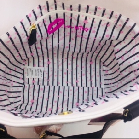 Betsey Johnson baseball tote bag - Picture 5 of 6